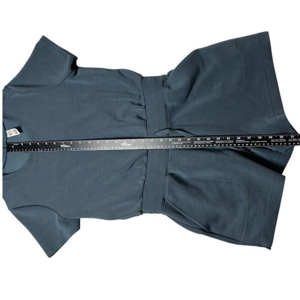 SPANX Short Sleeve Blue Romper Jumpsuit - Picture 4 of 10